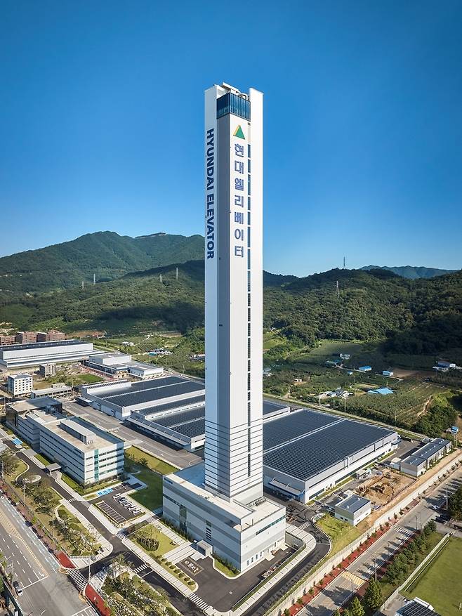 현대엘리베이터, 아산타워