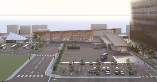 내년 1월부터 운영되는 유성복합터미널은 서울·청주·공주 등 32개 노선에서 하루 302회 버스가 운행될 예정이다. [대전시]