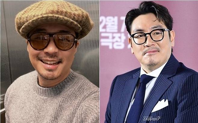 정준, 조진웅. 사진|정준 인스타그램, 스타투데이DB