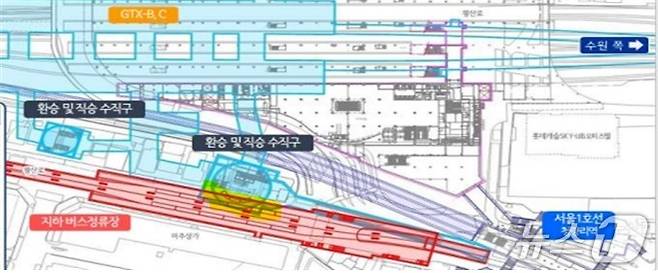 GTX 청량리역 버스지하환승센터 예상 모습.(동대문구 제공)