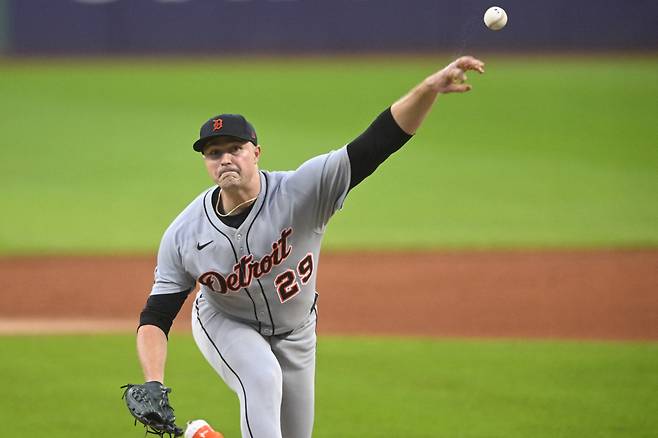 디트로이트 타이거스 태릭 스쿠벌은 2년 연속 AL 사이영상을 수상했다. Imagn Images연합뉴스