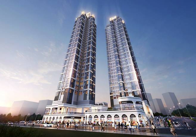 해링턴 스퀘어 과천 투시도.