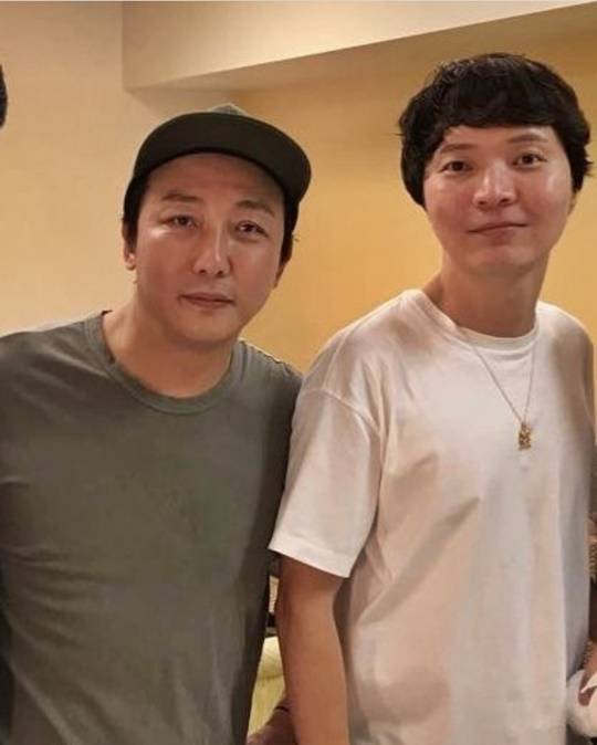 탁재훈과 신정환. (사진=탁재훈 SNS캡쳐)