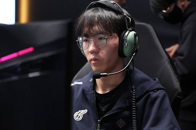 광동 프릭스 시절의 ‘태윤’ 김태윤. LCK 제공