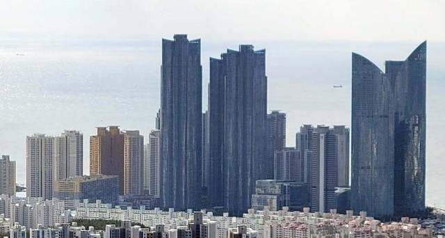 부산 해운대 아파트 모습. 연합뉴스 자료사진