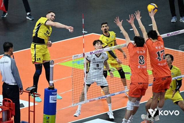 OK저축은행 블로킹/KOVO