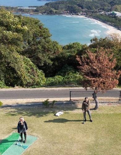 일본 돗토리현의 그라운드 골프