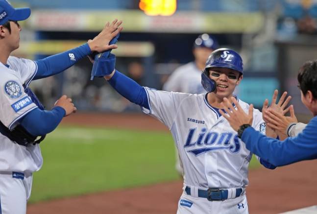 삼성 김성윤. /사진=삼성 라이온즈 제공