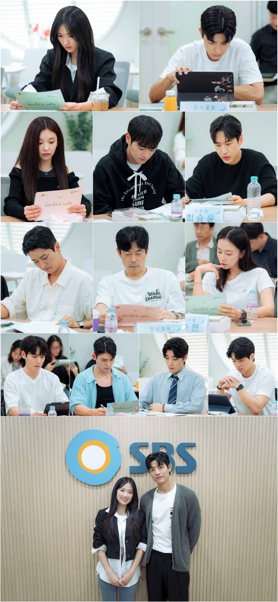 '오늘부터 인간입니다' 대본 연습 현장 [SBS 제공. 재판매 및 DB 금지]