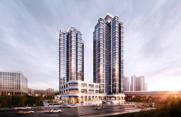 ‘해링턴 스퀘어 과천’ 투시도. /효성중공업 제공