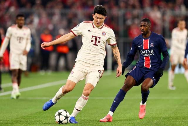 바이에른 뮌헨에서 뛰고 있는 김민재. 연합뉴스