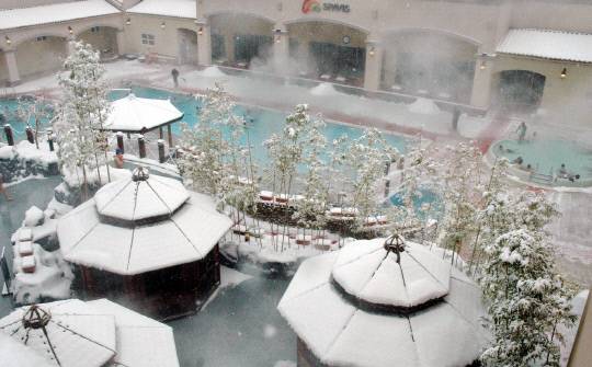 아산스파비스 전경. 아산시 제공