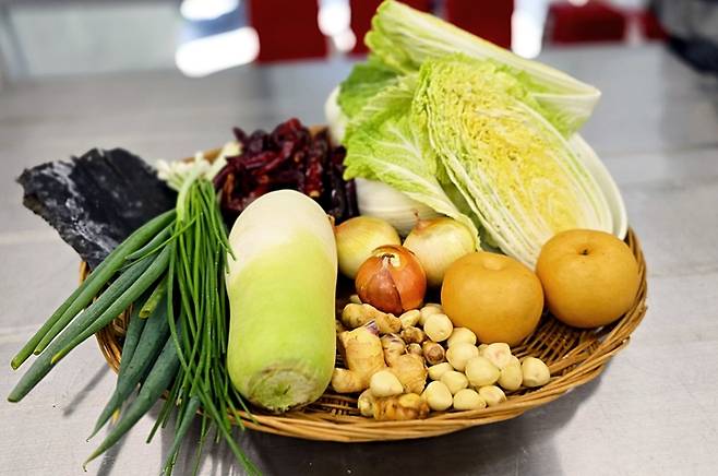 비옥하고 청정한 자연이 기른 재료.