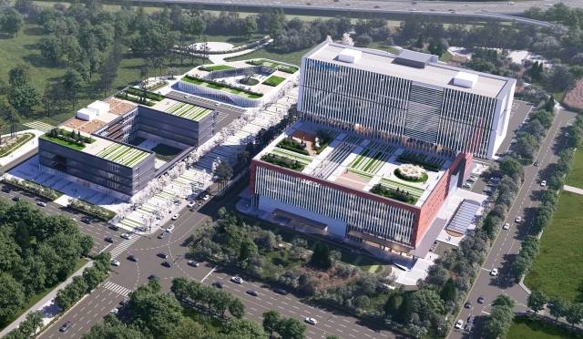 인하대학교 김포메티컬 캠퍼스 조감도. 인하대학교 제공