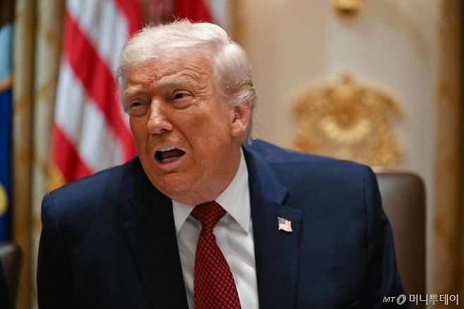도널드 트럼프 미국 대통령./AFPBBNews=뉴스1 /사진=(워싱턴DC AFP=뉴스1) 이정환 기자