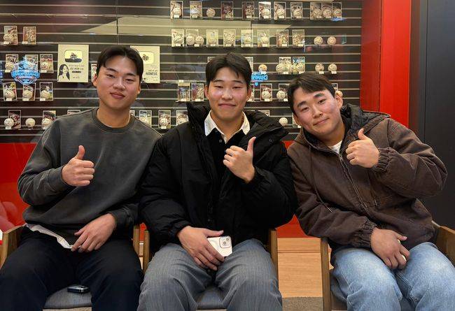 좌측부터 이원재-김정운-류현인 / KT 위즈 제공