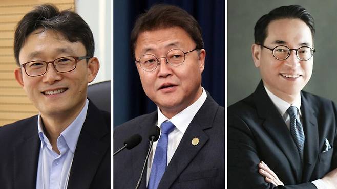(왼쪽부터)박윤영 사장, 주형철 대표, 홍원표 대표