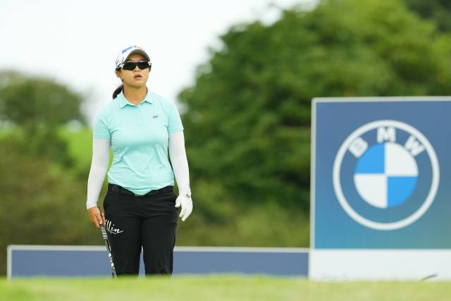 티샷을 준비하고 있는 김세영. 사진 제공=BMW 레이디스 챔피언십 조직위