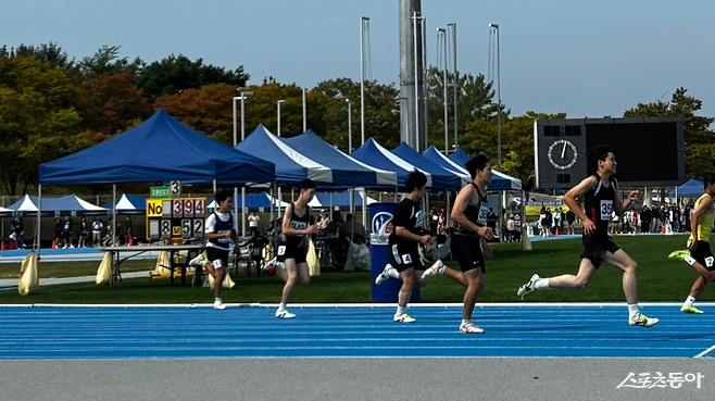 대구스타디움 보조경기장에서 열린 제18회 전국학교스포츠클럽축전 육상대회. 사진｜한연서 학생기자
