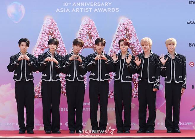 그룹 아홉이 6일 대만 가오슝 내셔널 스타디움에서 진행된 스타뉴스 주최 