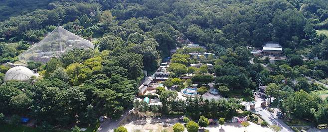 청주시가 충북에서 유일하게 '2026년 열린관광지 조성' 공모에 선정됐다. 사진은 청주동물원 전경.