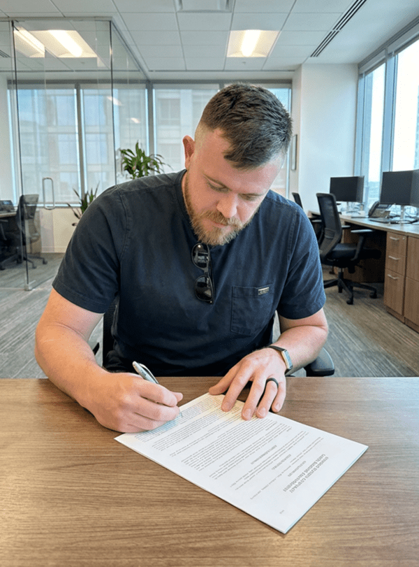 롯데 자이언츠와 계약한 제레미 비슬리. /사진=롯데 자이언츠