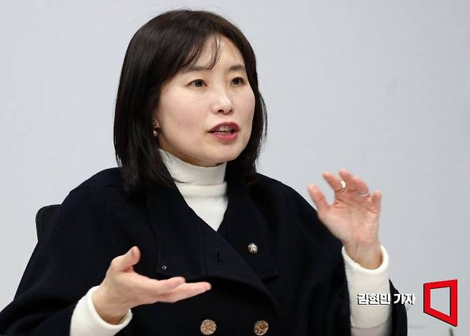 김소희 국민의힘 의원이 최근 국회 의원실에서 아시아경제와 인터뷰를 하고 있다. 김현민 기자