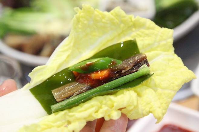 해물명가 구룡포의 과메기. 네이버지도 해물명가 구룡포 업체 등록 사진