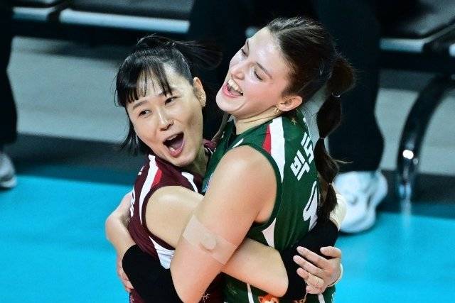 임명옥(왼쪽)과 빅토리아