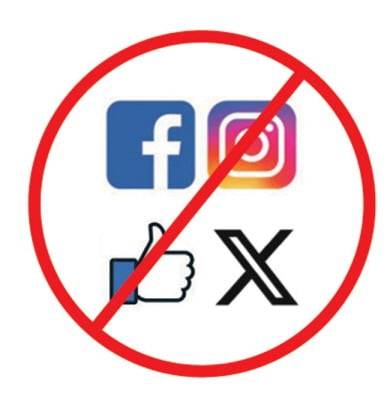 SNS 금지 이미지 / 문화일보