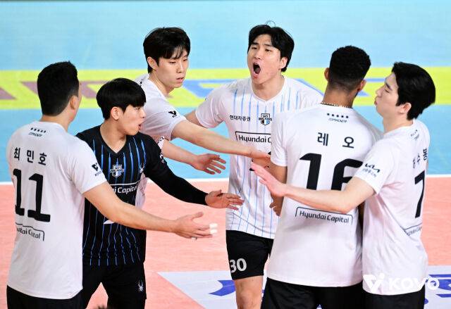 승리한 현대캐피탈./KOVO