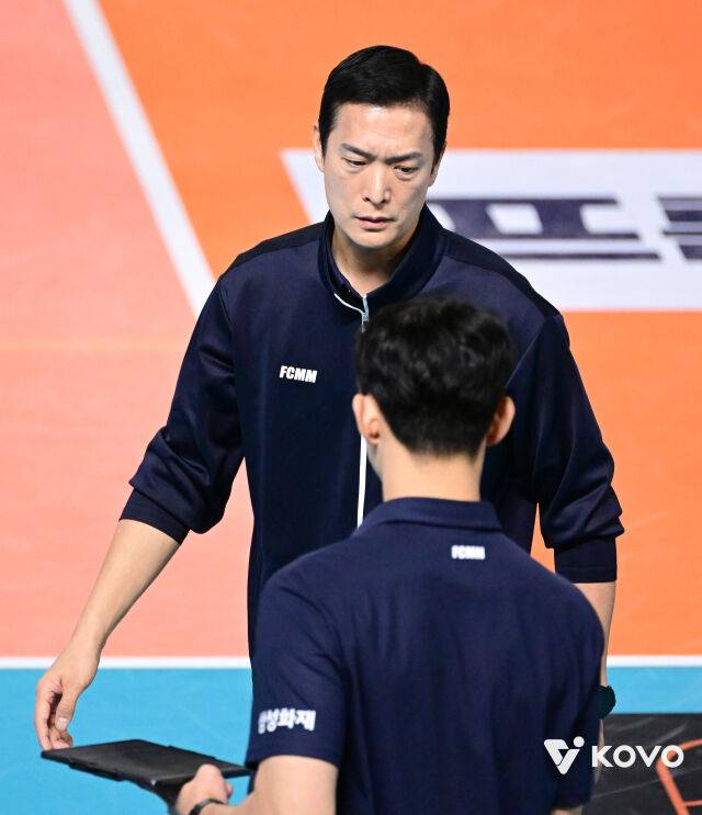 답답한 표정의 김 감독./KOVO