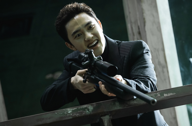 도경수. ‘조각도시’ 속 한 장면.