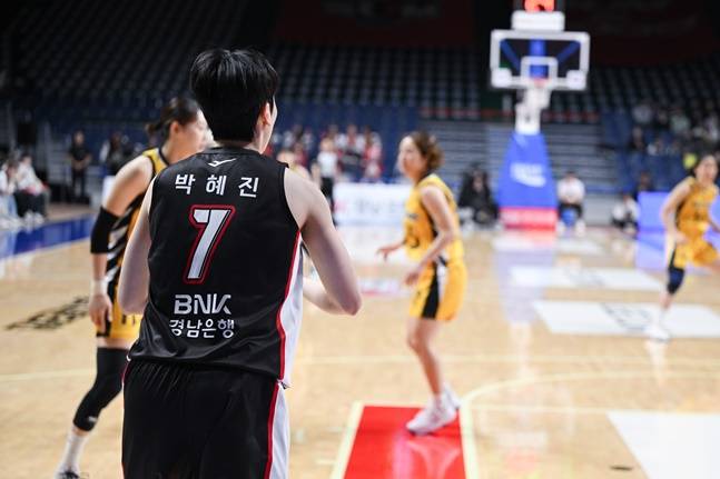 BNK 박혜진. /사진=WKBL 제공