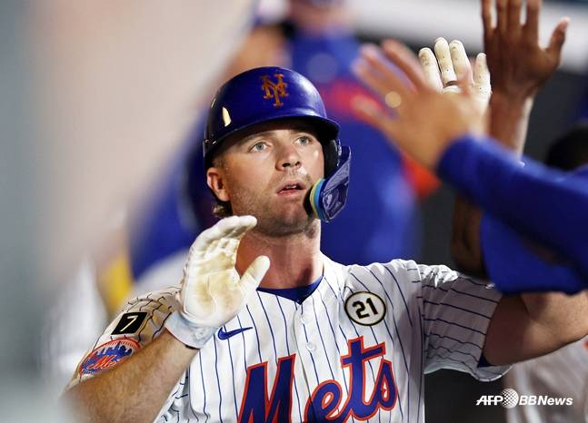 피트 알론소. /AFPBBNews=뉴스1