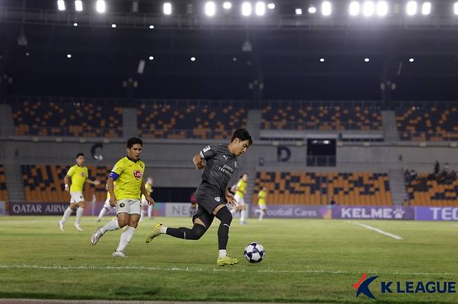 포항 스틸러스와 카야 일로일로의 경기 장면 [한국프로축구연맹 제공. 재판매 및 DB 금지]