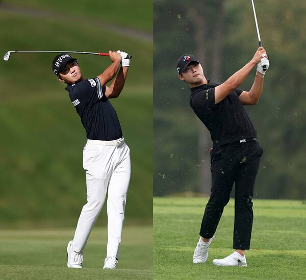 2026시즌 미국프로골프(PGA) 투어 출전권을 따내기 위한 마지막 관문인 2025년 퀄리파잉 토너먼트 파이널 스테이지 '큐스쿨(Q-스쿨) 최종전'에 노승열과 함께 출전하는 옥태훈, 배용준 프로. 사진제공=KPGA (사진을 무단으로 사용하지 마십시오.)