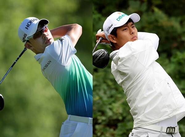 2025년 아시안골프투어 2025시즌 최종전 사우디 오픈에 출전한 김비오, 장희민 프로. 사진제공=KPGA (사진을 무단으로 사용하지 마십시오.)