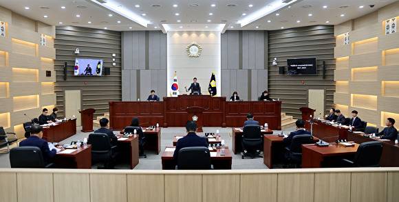 성주군의회 정례회 전경 [사진=성주군의회]