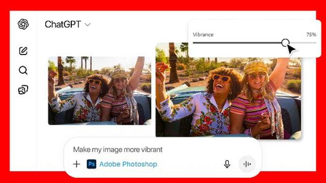 어도비는 최근 챗GPT에 자사 대표 소프트웨어 기능을 탑재하기로 했다고 발표했다. 사진 어도비