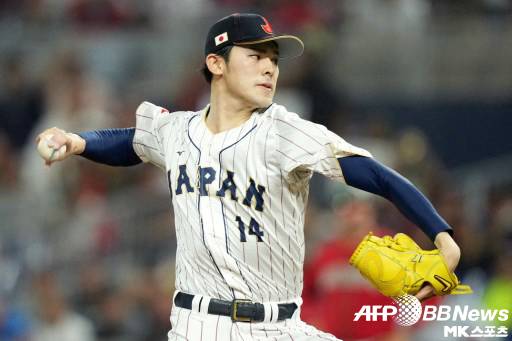 사사키는 지난 시즌 부상 이력 때문에 WBC 참가가 좌절됐다. 사진=ⓒAFPBBNews = News1