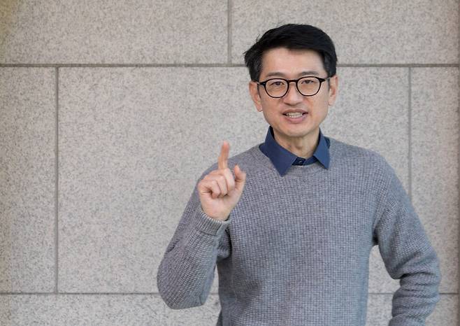 박광운 더불어민주당 부대변인이 12월8일 국회 의원회관에서 시사저널과 인터뷰하고 있다. ⓒ시사저널 이종현