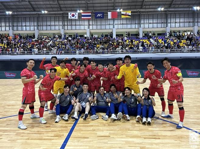 한국 남자 풋살 대표팀(대한축구협회 제공)