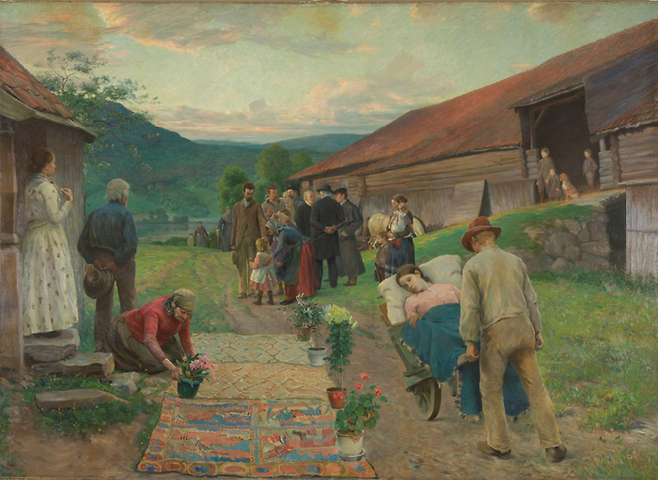 Christian Skredsvig [The Son of Man], 1891 ©Nasjonal Museet