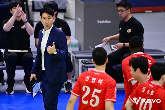 한국전력 권영민 감독./KOVO