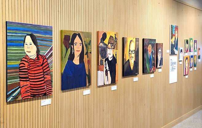 ▲&nbsp;실학박물관 무장애 특별기획전 '중국에서 그려 온 초상使行肖像: 순간의 기록에서 영원한 기록으로' 전경.