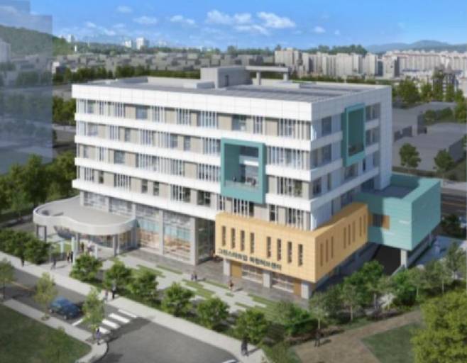 스타트업 복합허브센터 조감도