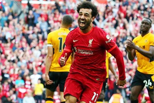 올 시즌 잉글랜드 프리미어리그 공격수 모하메드 살라(사진=리버풀 SNS)