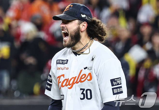 한화 이글스에서 활약한 뒤 MLB 토론토 블루제이스와 계약한 코디 폰세. /뉴스1 DB ⓒ News1 김도우 기자