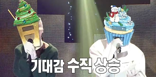 '복면가왕' 피에로, 서커스, 크리스마스 라떼, 눈사람 케이크, 러닝머신, 러너, 산에 살어리랏다 산울림, 송골매의 정체는 누구?